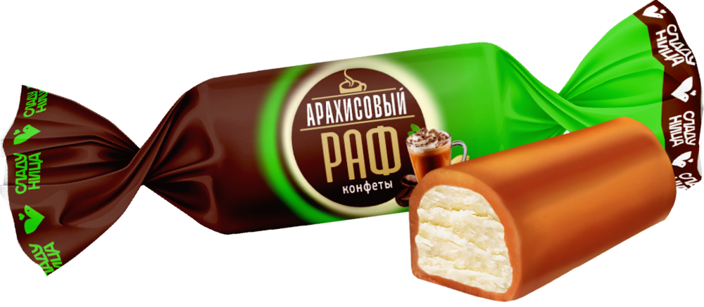 Конфеты Арахисовый раф 1кг Сладуница