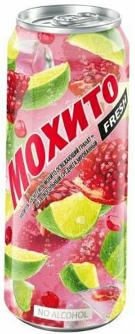 Напиток Мохито Фреш 0,45л ж/б гранат