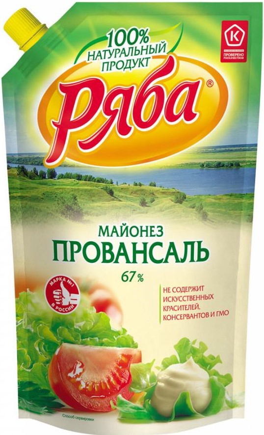 Майонез Ряба 350г провансаль