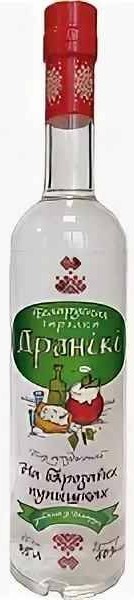 Водка Драники 0,5л 40% на березовых почках Беларусь