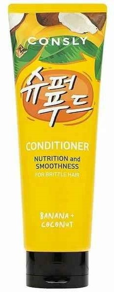 Бальзам для волос Consly 250мл банан/кокос Корея