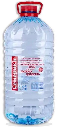 Вода негаз Семерикъ 5л