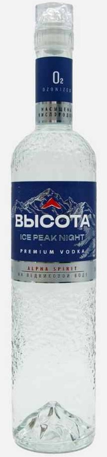 Водка Высота Айс Пик Найт 0,5л 40% Россия
