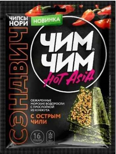 Чипсы Нори Чим-Чим 16г острый чили