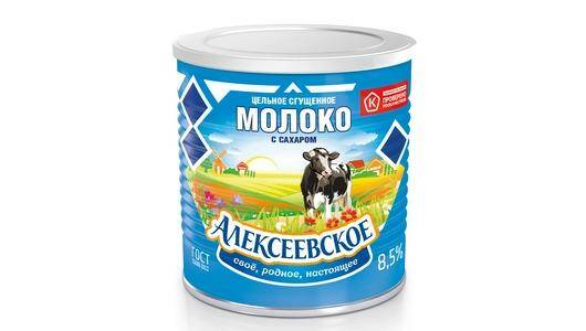 Молоко сгущ Алексеевское 360г