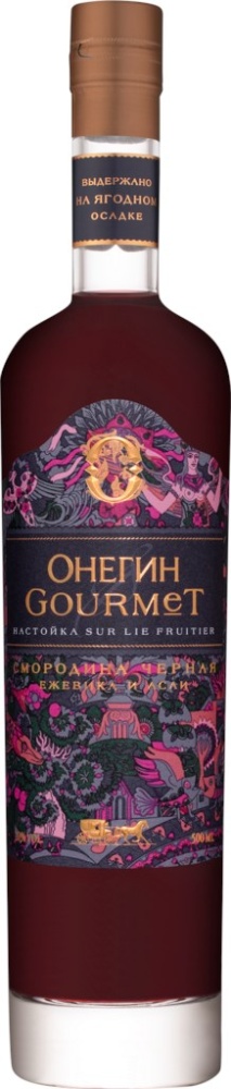 Наст-ка Онегин 0,5л 40% черная смородина