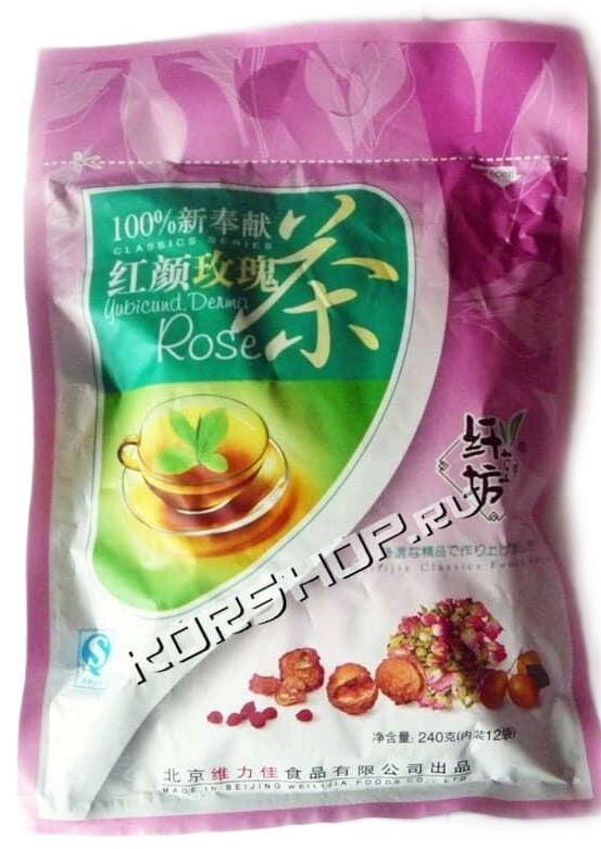 Чай Ксянкаофанг 240г с розой