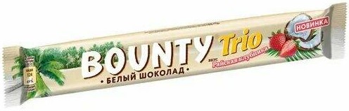 Батончик Баунти Трио 78г клубника