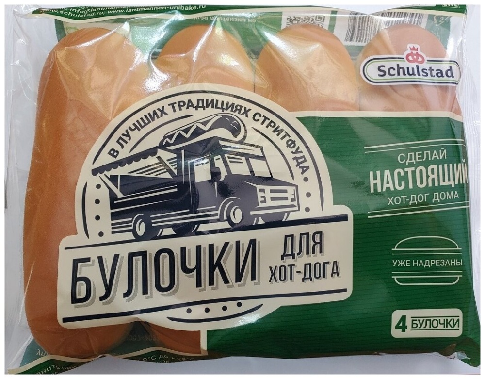 Булочки для хот-догов 1/4шт Шилстард