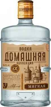 Водка особая "ДОМАШНЯЯ КОЛЛЕКЦИЯ МЯГКАЯ" 38% 0,5л