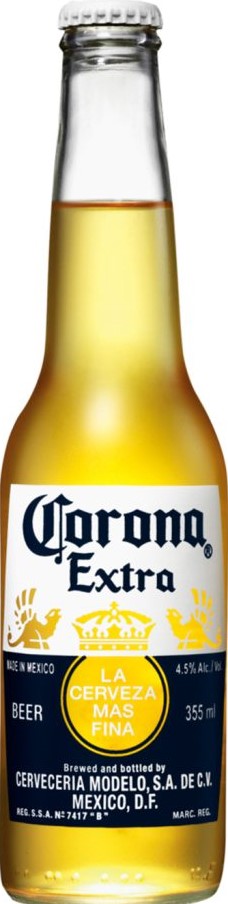 Пиво Корона Экстра 0,355л 4,5% ст Мексика