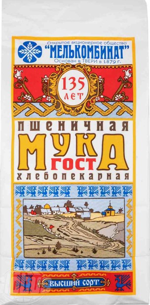 Мука Мелькомбинат ГОСТ в/с 2кг
