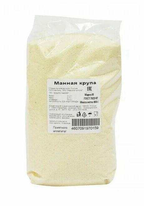 Крупа манная Смирнов 800г