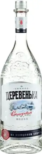 Водка Зимняя деревенька 0,7л 40% на солодовом спирте