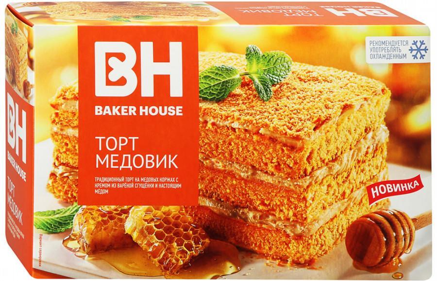 Торт Бакер Хаус 350г медовик
