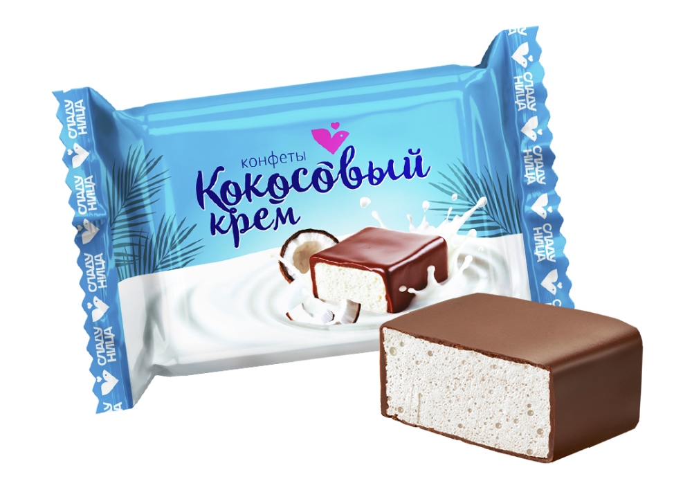 Конфеты Кокосовый крем 1кг Сладуница