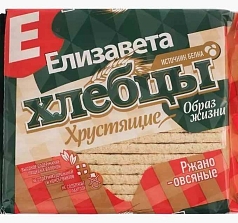 Хлебцы Елизавета 90г ржано-овсяные