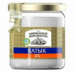 Напиток кисломолочный Катык 4% 500г Рецепты Долгожителя