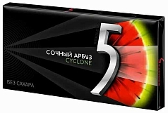 Жевательная резинка Ригли циклон 15,6г сочный арбуз