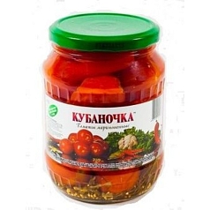 Томаты маринованные Кубаночка 720мл в с/с