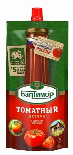 Кетчуп Балтимор 260г томатный м/у