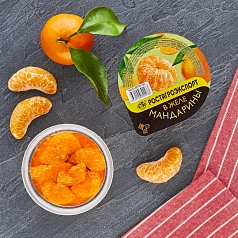 Желе Ростагро с фруктами 150г мандарин