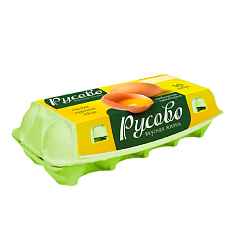 Яйцо отборное 1дес Русово фас