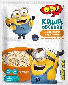 Каша Ого овсяная 50г абрикос/чернослив