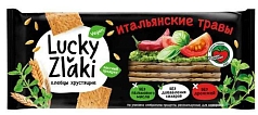 Хлебцы Лаки Злаки105г итальянские травы