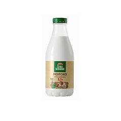 Молоко Село Зелёное 3,2% 2л БЗМЖ