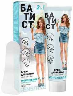 Крем для депиляции Батист 100г мороженое