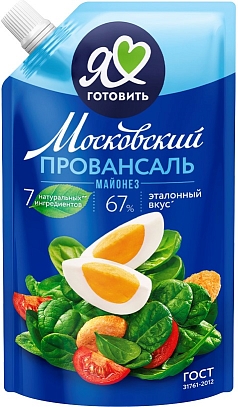 Майонез МЖК 67% 390мл классический