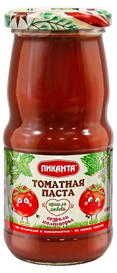 Томатная паста Пиканта 490г ст