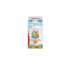 Ряженка КизК 4% 450г БЗМЖ