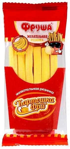 Жевательная резинка Фруша Картофель фри 24г
