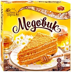 Торт Медовик 630г Черемушки