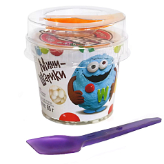 Мороженое Чистая линия 65г мини шарики/ваниль