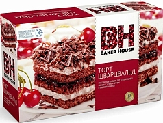 Торт Бакер Хаус 350г Шварцвальд  СЗМЖ