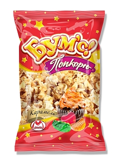 Попкорн Бумс 200г карамель