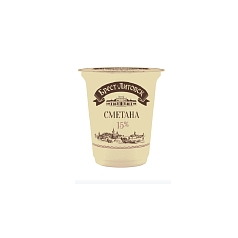 Сметана Брест-Литовская 15% 300г БЗМЖ