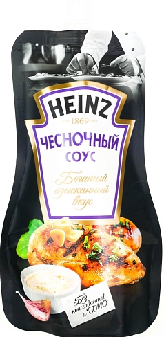 Соус Хайнц 230г м/у чесночный 