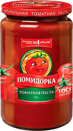 Томатная паста Помидорка 480г ст
