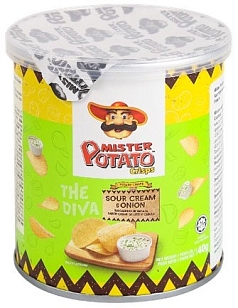 Чипсы Мр Потато 40г сметана/лук