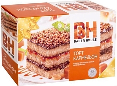 Торт Бакер Хаус 350г кармельон СЗМЖ