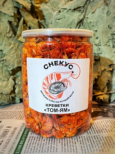 Креветки Азовские суш 1кг том ям