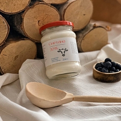 Сметана Истринская сыроварня 20% 200г БЗМЖ