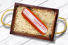 Колбаса вареная Русская Гост ц/о 1кг Петровский