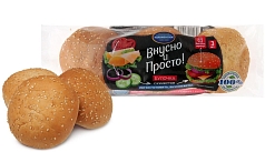 Булочка с кунжутом 180г Коломенское