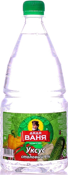Уксус Дядя Ваня 9% 1л
