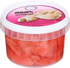 Имбирь маринованный 250г ФЭГ
